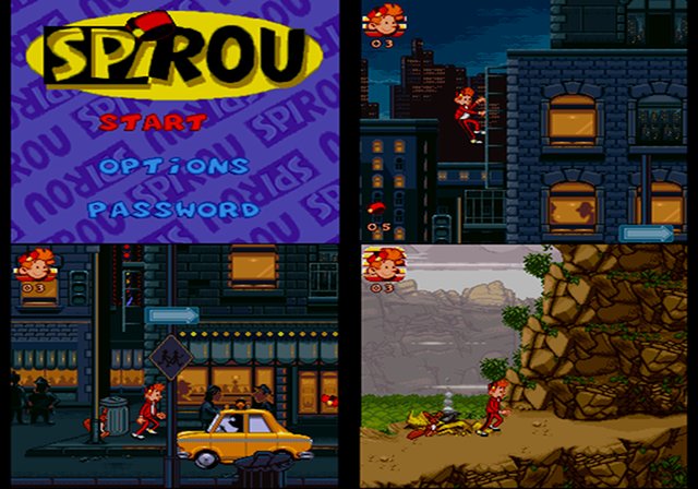 RetroGameGeeks's tweet photo. SNES SUNDAY: SPIROU - An absolutely gorgeous game for the ol' Super Nintendo right here, folks. Based on the iconic Belgian comic character with Spirou and Fantasio heading to a scientific research convention in NY. Good stuff! #90s #retrogaming #spirou #nintendo #16bit #snes https://t.co/T7YZ5wkPRq