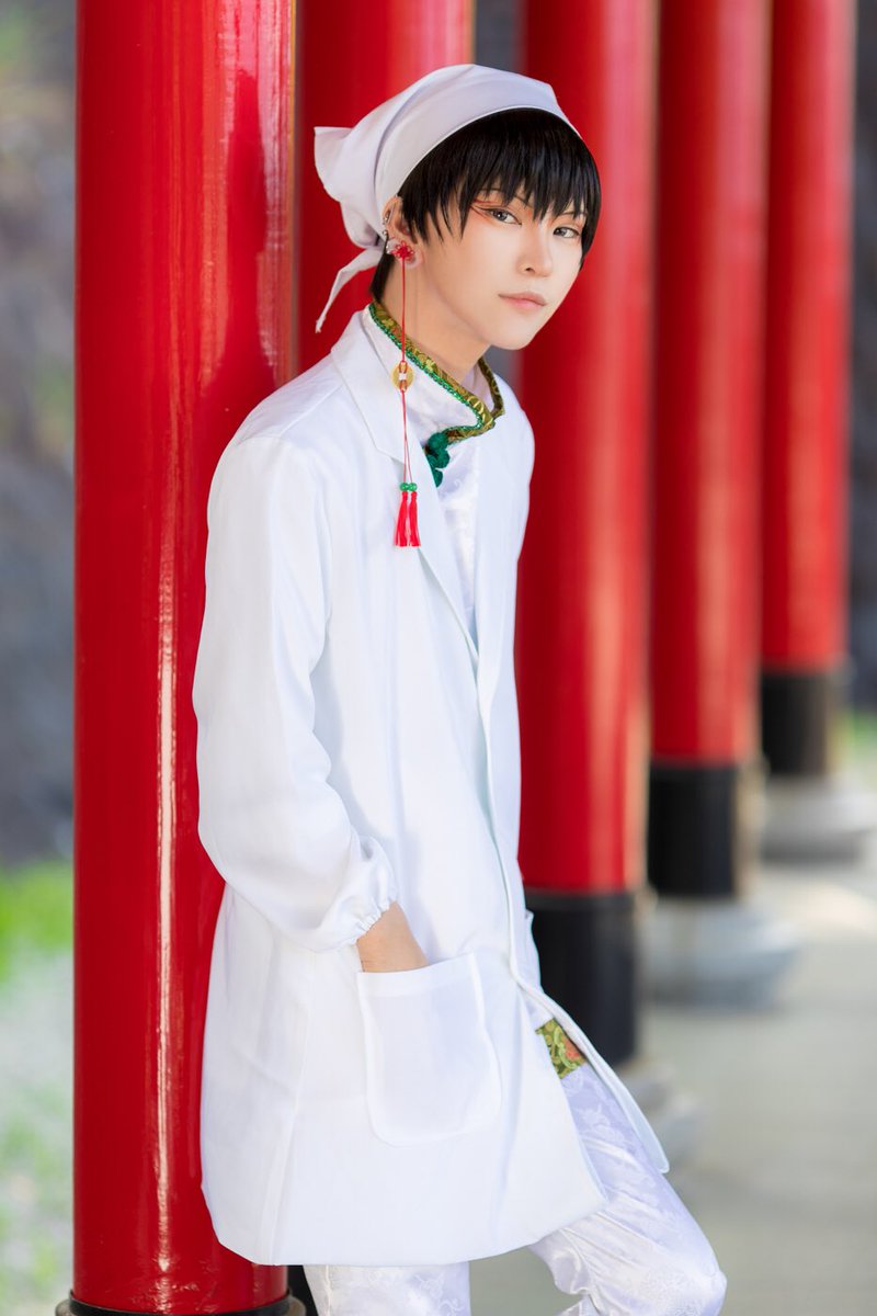 Krkg コスプレ 鬼灯の冷徹 白澤 Krkg コスプレ 鬼灯の冷徹 白澤
