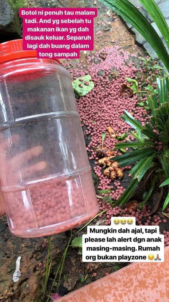 ayeemjemain's tweet photo. Pecahkan tv lah, bunuh ikan tanpa sengaja lah. Memang kita sendiri yang kena ambik langkah berjaga-jaga sebab mak ayah sekarang ramai yang malas nak jenguk anak sendiri. https://t.co/Jp8oZErany