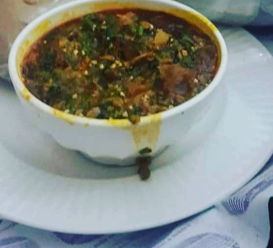 Made in Ekiti...

This is customised. 

#CELEBRATING THE #EKITI #HOMEGROWN #CUILINARY PART.

You gat to be an Ekiti born and bred to appreciate this.

Try this with Iyan Ekiti not poundoyam and you'll appreciate that beyond our professors we got something for you..
