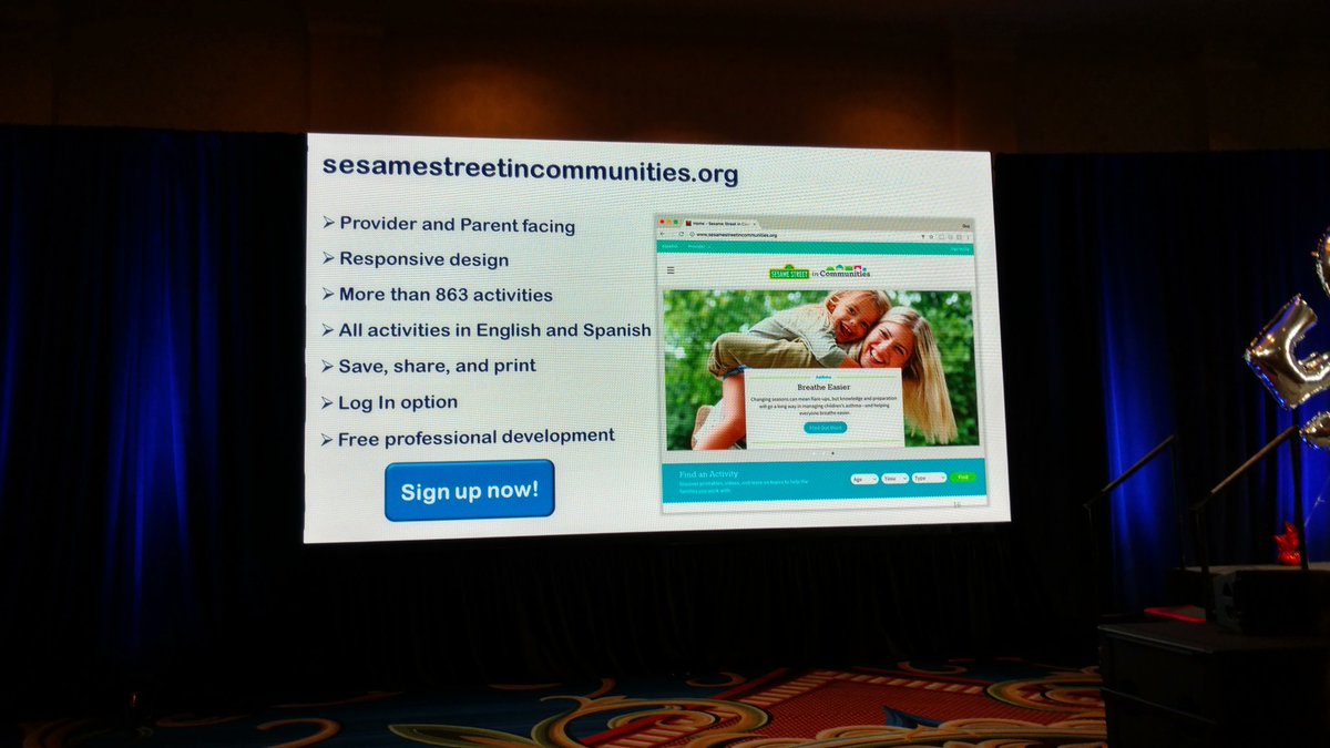 mtsmphrn's tweet photo. Awesome resources for early childhood and providers who teach and love them.#NASN2018 https://t.co/VHOla9kA5z