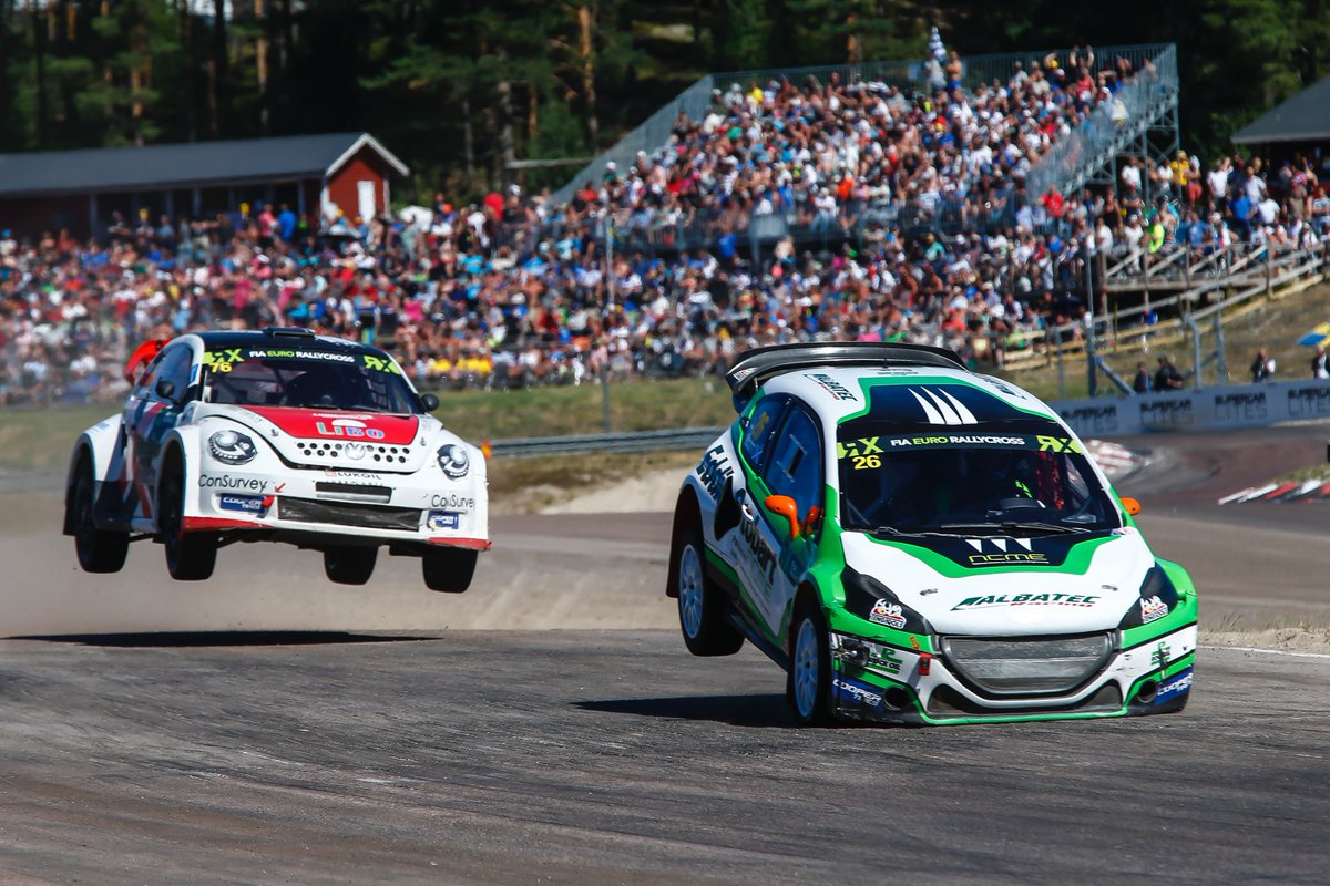 AlbatecRacing's tweet image. P4 in his semi, and just misses the cut, but a superb showing from the #boss in #HoljesRX