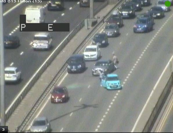 trafficscotland's tweet photo. * NEW *
#M8 W/B #J19 Anderston
RTC blocking lane 2
Very slow traffic π
#TakeCare
#WillUpdateASAP https://t.co/MnMhTzgbzw