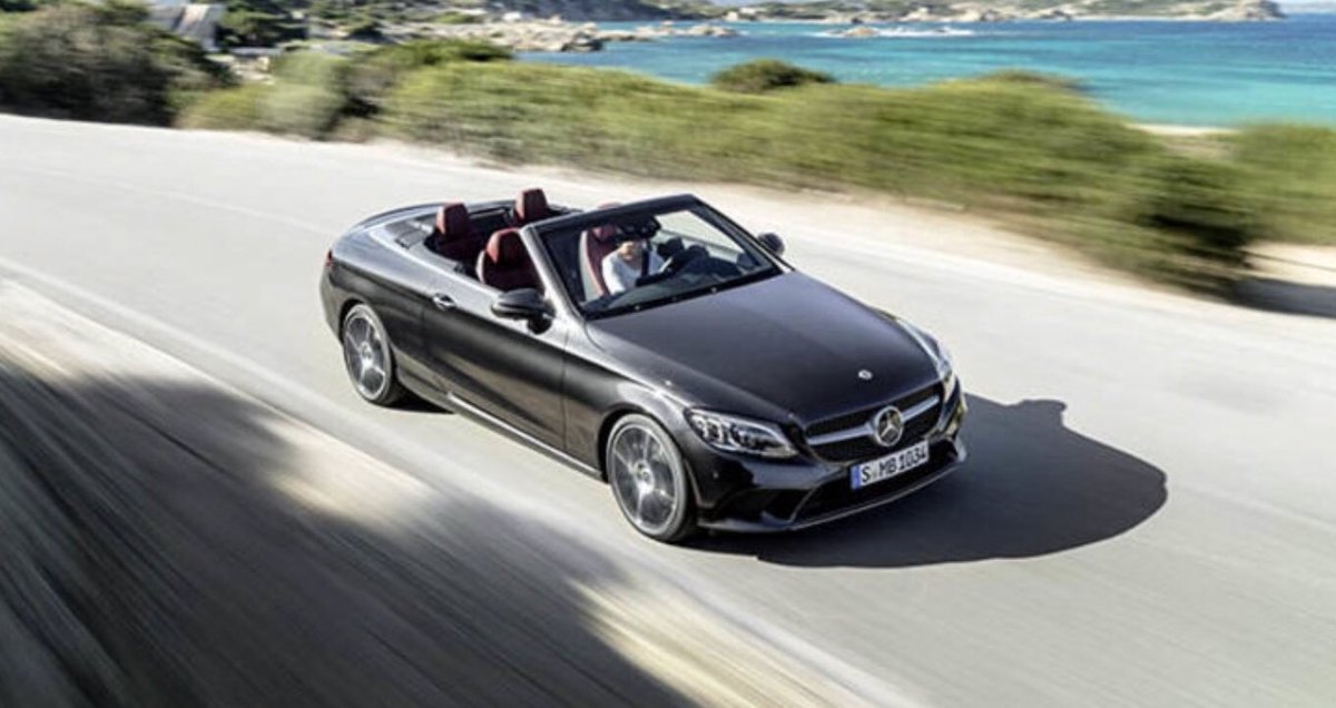 The sun is out, and our facelift C Class Cabriolets are arriving! ☀️Message me for an unbelievable VIP offer! 🚗 T&amp;Cs and VIP Approval required. #sun #topdown #mercedesbenz #vip #crazy #deals