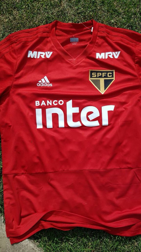 sao paulo camisa de treino