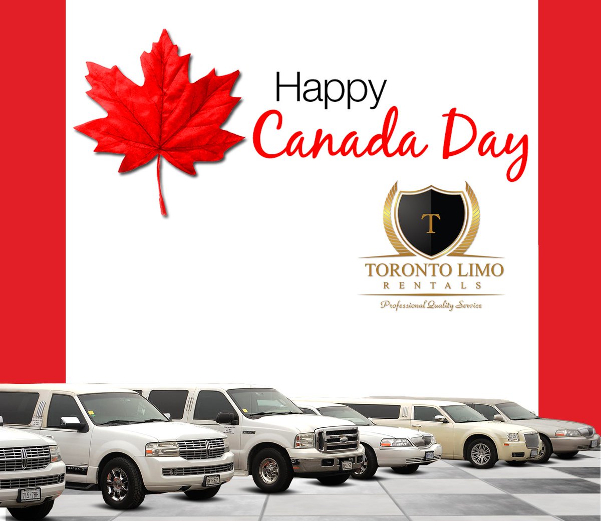 rentals_limo's tweet photo. Toronto Limo Rentals wishes everyone a Happy Canada Day. We hope everyone has a great day. Enjoy with your friends and families. Canada is the home of equality, justice, and tolerance. Enjoy the fun and frolic moments.  #canadaday #TLR #canadaday2018 https://t.co/TkChQiRrwn