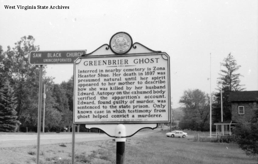 WVHistory's tweet photo. 7/1/1897: Edward S. Shue was convicted of murdering his wife, Heaster Shue, who became known as the "Greenbrier Ghost". https://t.co/Hm80S9e1wn #wvhistory #WVOnThisDay https://t.co/Yan2AcJwYr