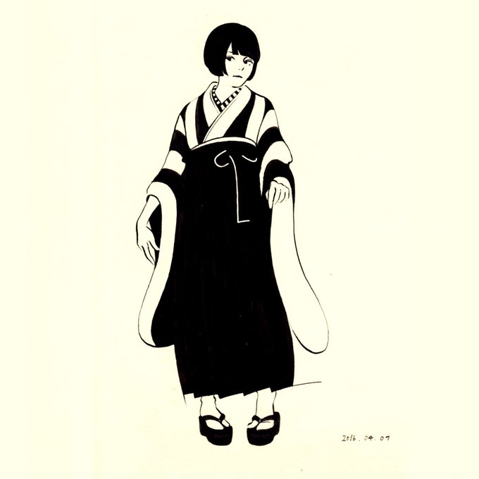 「スケッチ」 illustration images(Oldest))