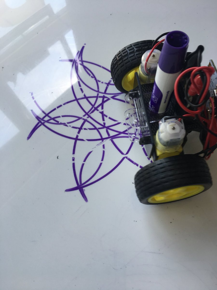 RedfernElec's tweet image. More robot art #RaspberryFields