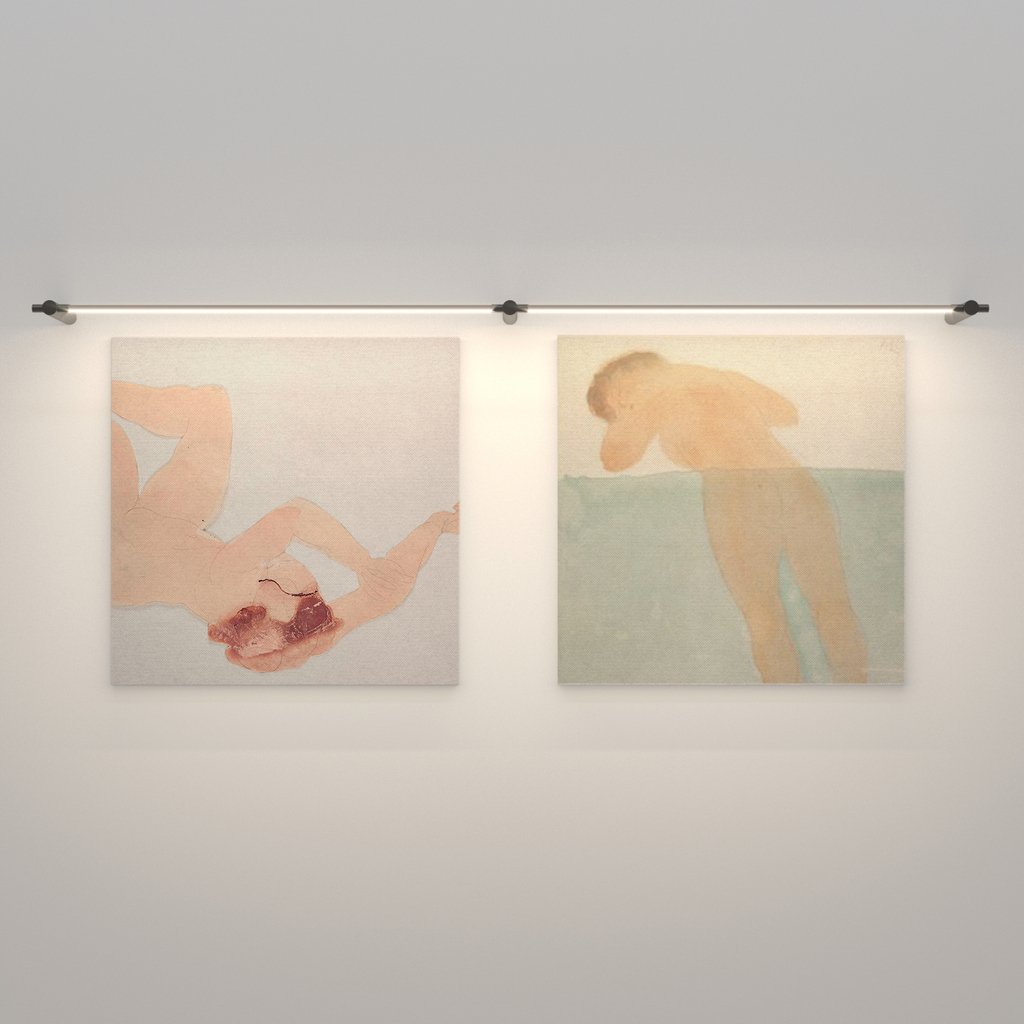 juniperdesignny's tweet photo. Illuminate Rodin's paintings by connecting two segments together in the THIN Surface Mount.

#juniperdesign #artwork #rodin #artoftoday #industrialdesign #painting #modern #contemporary #design #picturelight #lighting #light #lights #led #gallery #residentialdesign https://t.co/TF5YzgljGZ
