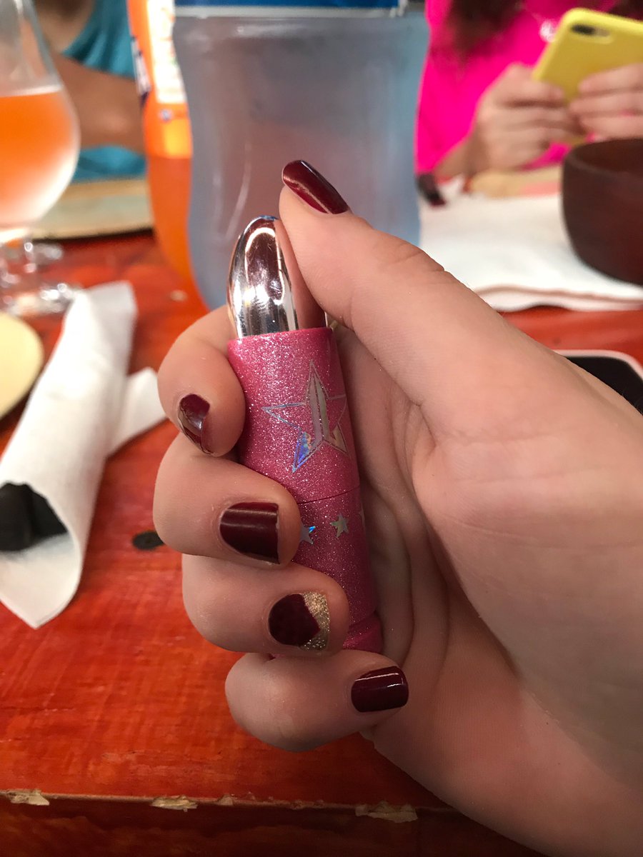 RafiRandello's tweet photo. yesterday i sat the most important exam of my life and I took this as my lucky charm. I love you @JeffreeStar https://t.co/8tM0W5LCI7
