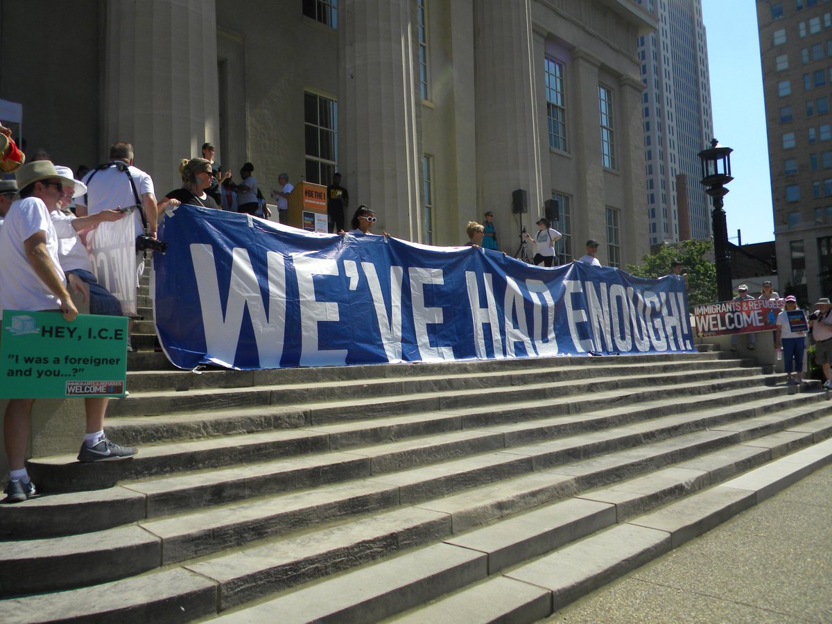 Tree_Spirit's tweet image. Ya, we've had enough of the @realDonadTrump 's shit policies .
#fightthepower #ShutDownSessions #AbolishICE #familiesbelongtogether