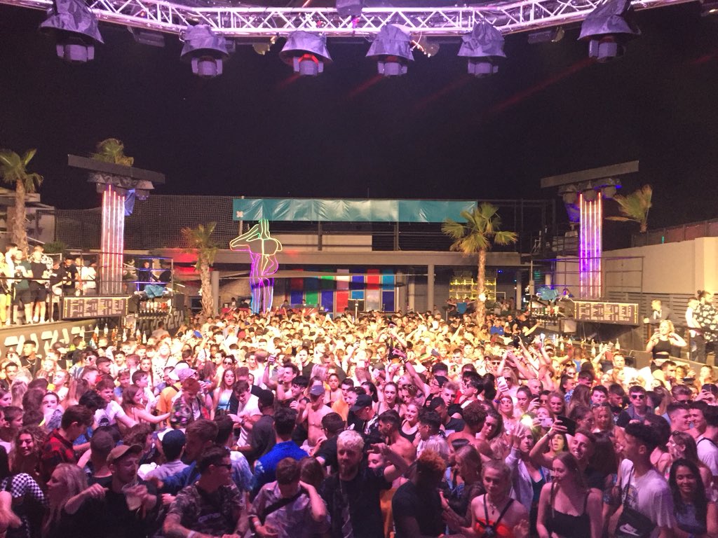 NORTHBASEUK's tweet photo. Thank you @hideoutfestival for another memorable week of shows shout to all the djs, staff and you guys we miss you already take us back ❤️#hideoutblues #northbaseuk https://t.co/40yOJODI0O