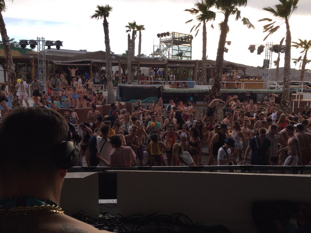 NORTHBASEUK's tweet photo. Thank you @hideoutfestival for another memorable week of shows shout to all the djs, staff and you guys we miss you already take us back ❤️#hideoutblues #northbaseuk https://t.co/40yOJODI0O
