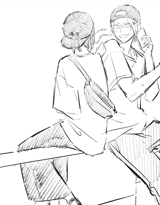 RAKUGAKI / 轟百と上耳

待ち合わせイラストのその後?
いいねRTリプほんとにありがとうございます? 