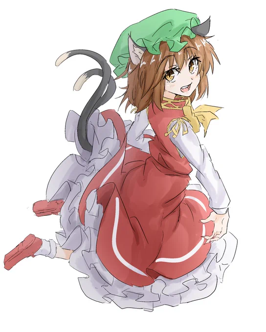 #深夜の真剣お絵描き60分一本勝負
橙 