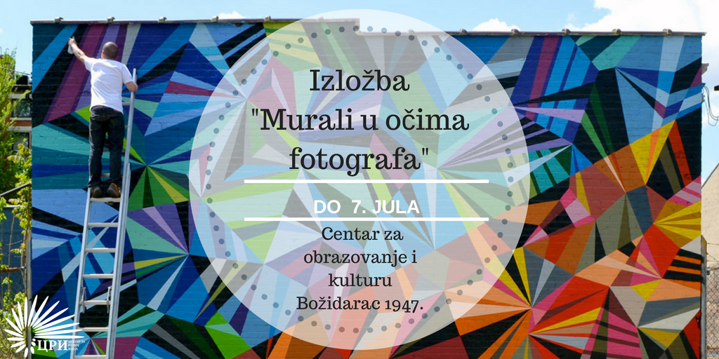 razvojideja's tweet photo. Posetite izložbu "Murali u očima fotografa" u Božidarcu i pogledajte najbolje radove koji su izabrani sa konkursa za fotografije uličnih murala od strane naših talentovanih takmičara.📸

Radovi će biti izloženi do subote, 7. jula.😃 https://t.co/DVj5mWRVWl
