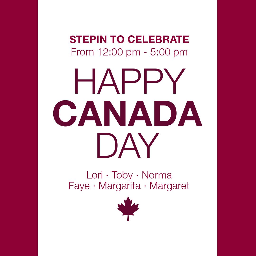 stepin_out's tweet photo. #HappyCanadaDay Ladies
Get set for a stylish long weekend with us!

Stepin from 12:00 pm - 5:00 pm today and on July 2nd we’re open from 10:00 pm - 5.30 pm.

<3 Lori, Toby, Norma, Faye &amp; Margarita, Margaret

#OhCanada #Canadian #ExcitingNews #SummerSale #SupportLocal https://t.co/Jb1RFdxvoZ