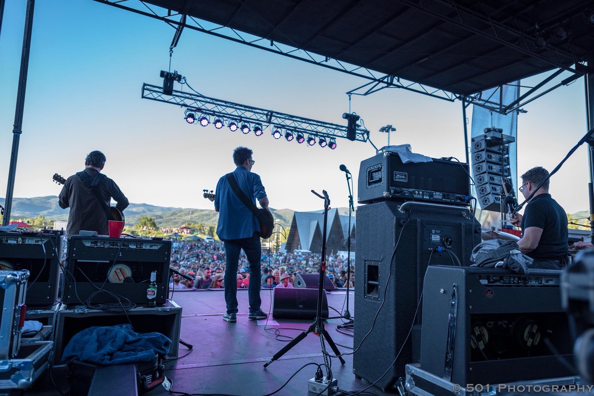 StmbtElliot's tweet photo. @GalacticFunk set the bar pretty high for the 2018 Steamboat Free Summer Concert Series last night. Fantastic show! #keepingitfree #galacticfunknola #steamboatsnaps #funkifyyourlife https://t.co/1m02BXAQIH
