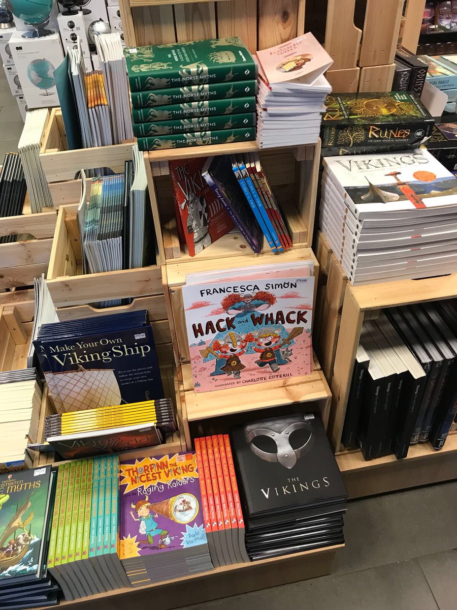 simon_francesca's tweet photo. Good to know that #HackandWhack have made it to Reykjavik ⁦@c_cotterill⁩ 

⁦@FaberChildrens⁩ https://t.co/AcIDnQK6p7