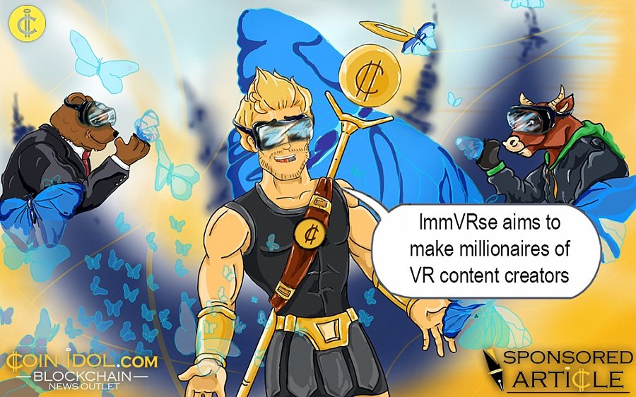 ImmVRse Aims to Make Millionaires of #VR #Content Creators
coinidol.com/immvrse-aims-t…
#Blockchain #Cryptocurrency #VirtualReality <a href="/BitcoinPRBuzz/">Bitcoin PR Buzz</a> <a href="/ImmVRseUK/">ImmVRse</a>