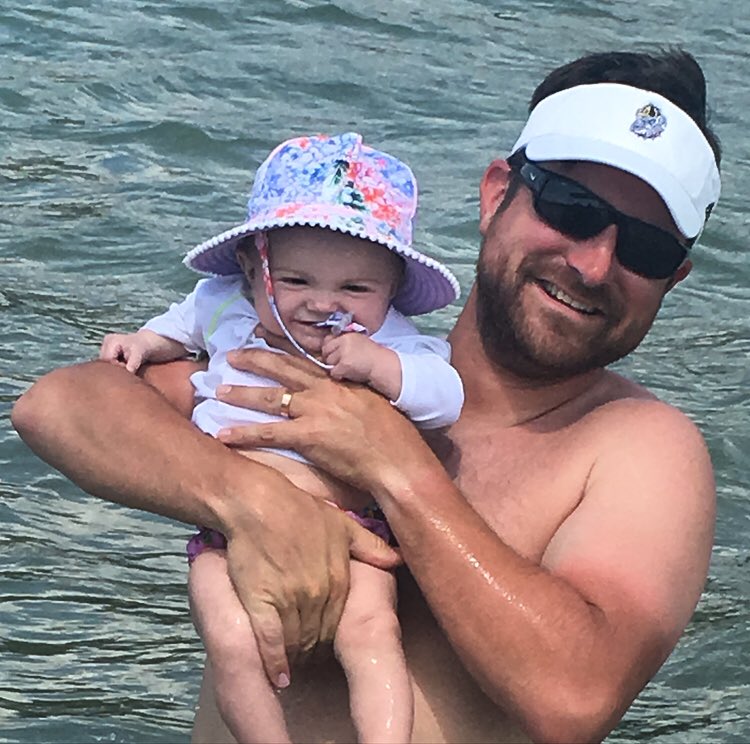 LanieFord's tweet photo. Coach @DarrelHedrick and AG loving the water and repping the @bulldogsofphs in Michigan! https://t.co/iXFDiTqHkS