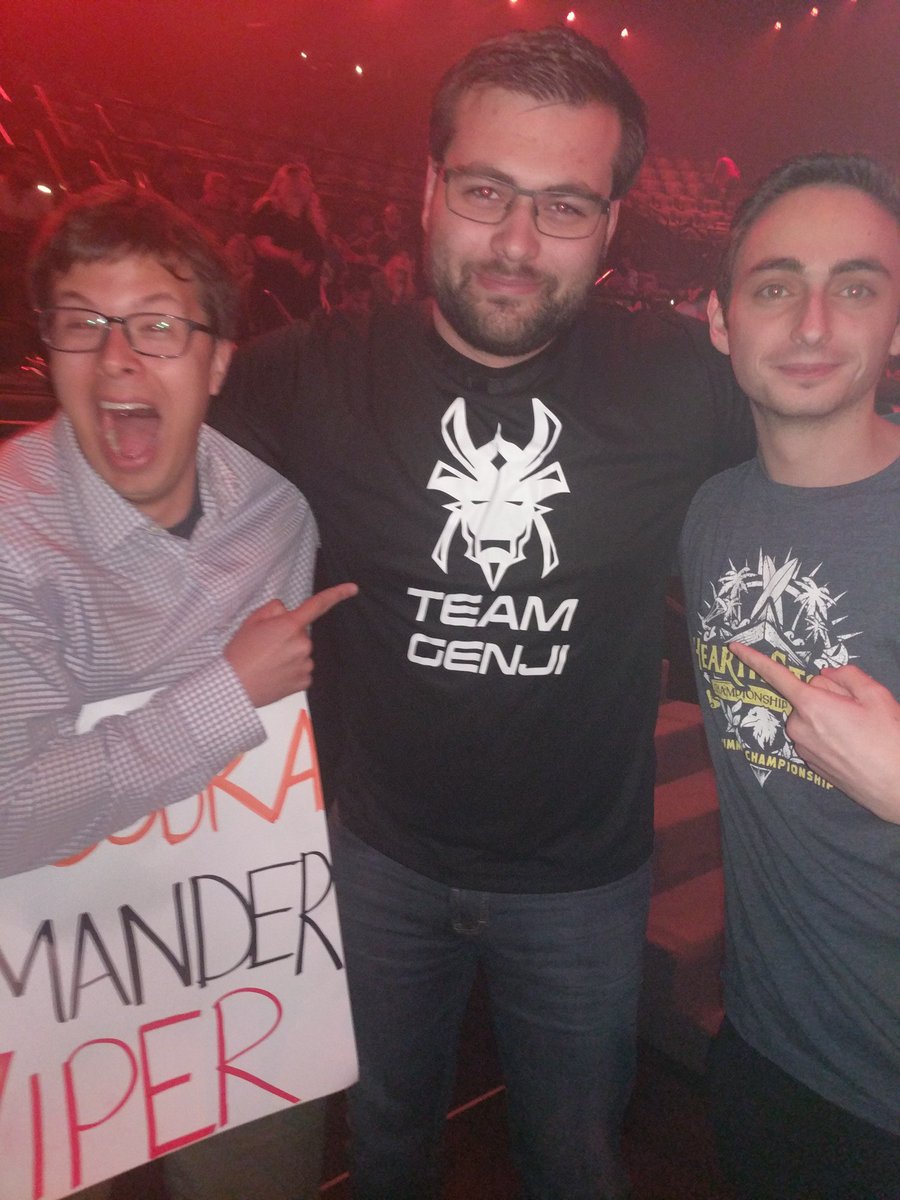 Wow! Team Genji going to #HCTWorlds with <a href="/viper_hs/">Viper</a> !!! Amazing games against <a href="/Nalguidan/">Facundo Pruzzo</a> ! Go @hearthstone Esports Shout outs to <a href="/HS_Seiko/">Linh Nguyen</a> <a href="/Sintolol/">Thomas Zimmer</a> <a href="/pnc_hs/">Fran L</a> <a href="/RostyHS/">rhs</a> <a href="/Deathsie/">DEA✞HSIE</a> #GOGENJI