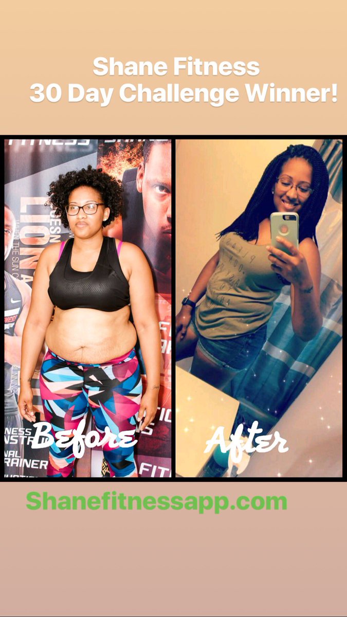 ShaneFitness101's tweet photo. Shane Fitness 30 Day Challenge WINNER!! Click the link https://t.co/2nbCTuca0Q @Dre2332 we got you fam! #shanefitness101 #shanefitnessapp #steptillyousweat #30dayChallenge #RealSweat #RealResults https://t.co/mQTNVz90db