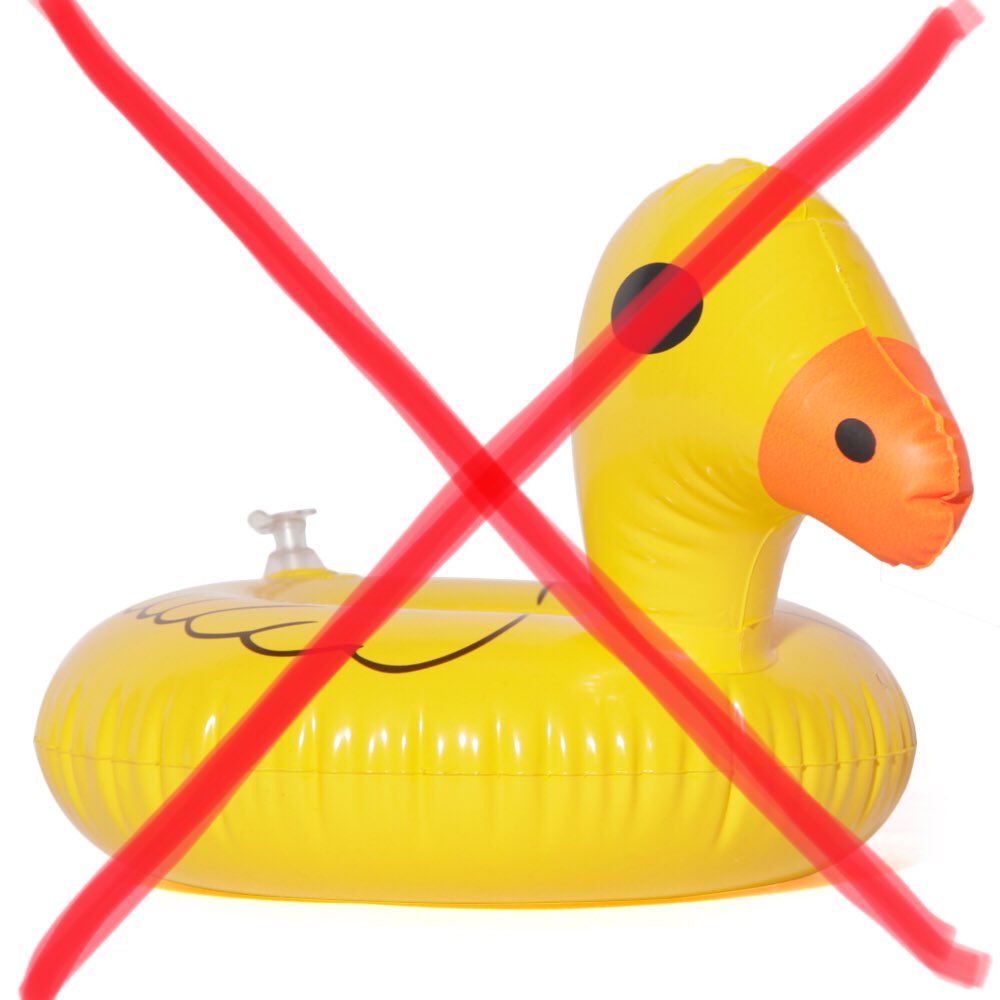 The message is simple, the message is clear! 

📣 DO NOT USE INFLATABLES IN THE SEA 📣

#RespectTheWater #PreventDrowning #TheDangersAreReal #BeachSafety