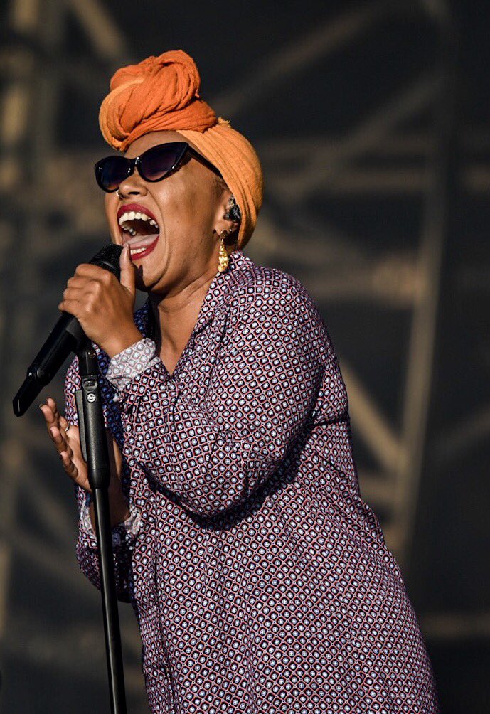 <a href="/emelisande/">Emeli Sandé</a> wrapping up Day 2 <a href="/WestEndFiesta/">The Fiesta</a> - Kelvingrove Park, Glasgow - 01.07.2018 - © : Copyright - CALUM BUCHAN