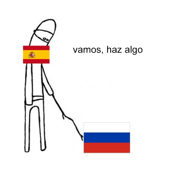 yisucrist's tweet photo. resumen del españa - rusia https://t.co/x2OEJneQls