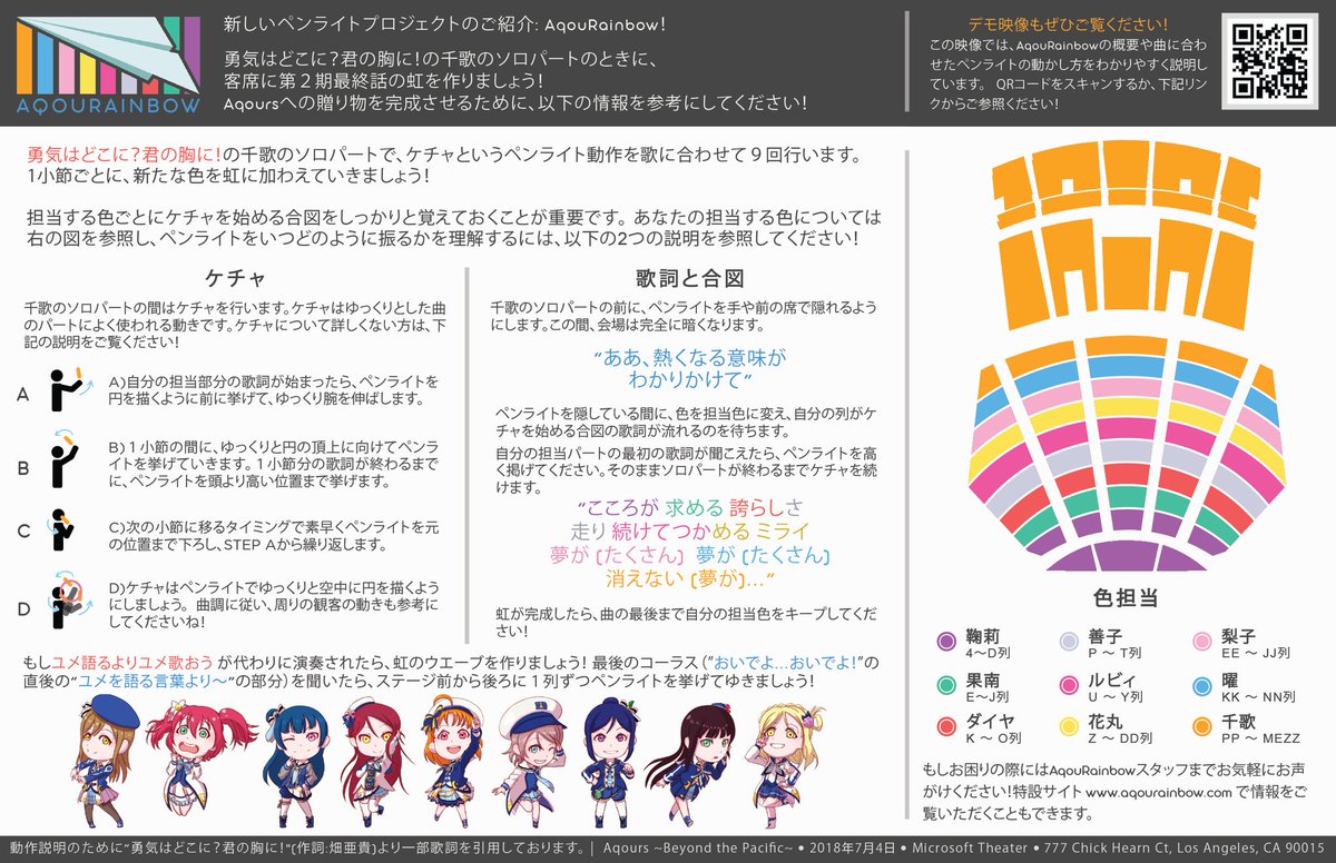 Aqourainbow Project 親愛なる日本人の同志諸君のために 私達は本作戦要項の日本語訳を用意しました あいにく日本語版は現場で配布されないため この電子版を貴方に届けたいと思います ありがとうございまつ Animeexpo18 Aqours