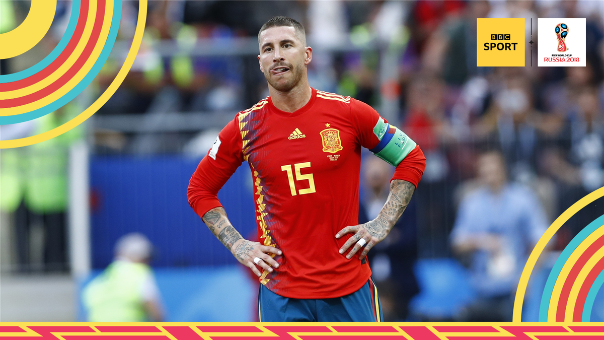 BBCMOTD's tweet photo. #ESP completed 770 passes against #RUS; the most by a team in a #WorldCup match since records began. 

Sergio Ramos completed 141 passes against #RUS; the most by a player in a #WorldCup match since records began. 

All the ball but nothing to show for it. https://t.co/oTonq7ogDZ