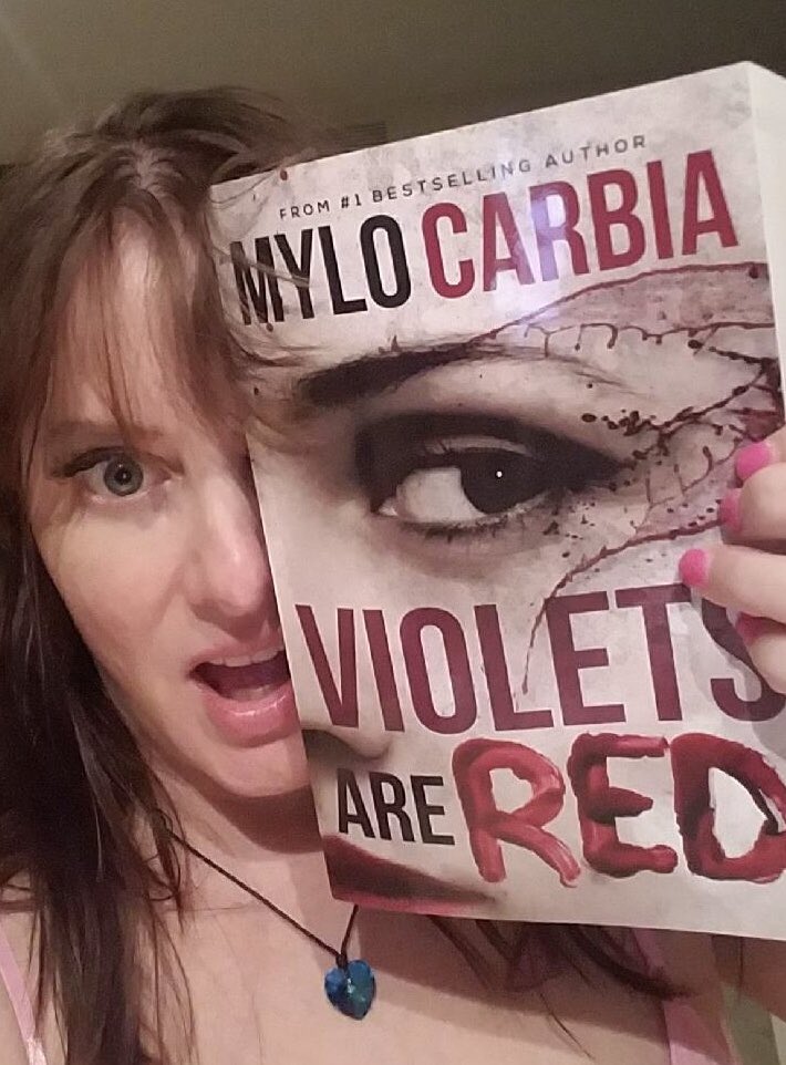 MyloCarbia's tweet photo. I ❤️ WHEN #GhostBabies Share Their Copies of #VioletsAreRed! #amreading #BookWorm #Sunday https://t.co/Fj59Yfe9ey