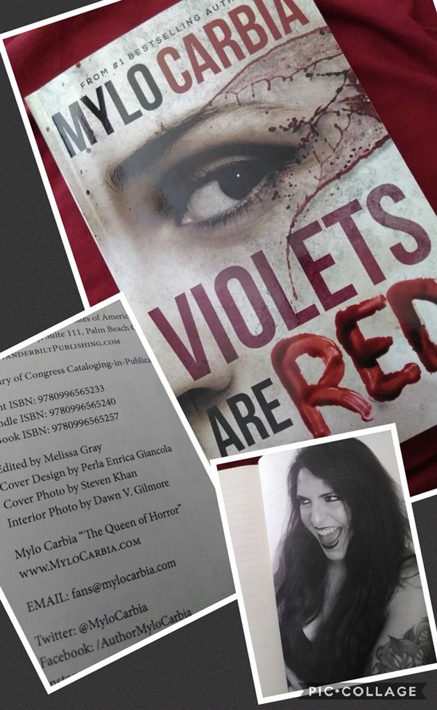 MyloCarbia's tweet photo. I ❤️ WHEN #GhostBabies Share Their Copies of #VioletsAreRed! #amreading #BookWorm #Sunday https://t.co/Fj59Yfe9ey