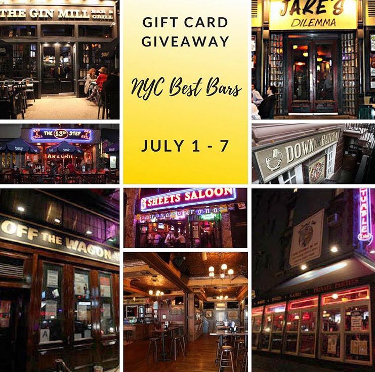 LdqPlay's tweet photo. Today is the first day of our giveaway! Donate $10 or more to our campaign and you’ll be automatically entered to win a gift card good at any of these bars. $50 worth of booze and food for a $10 donation! Donate here: https://t.co/mSVl2q9tKg https://t.co/BqeAGhmtDX