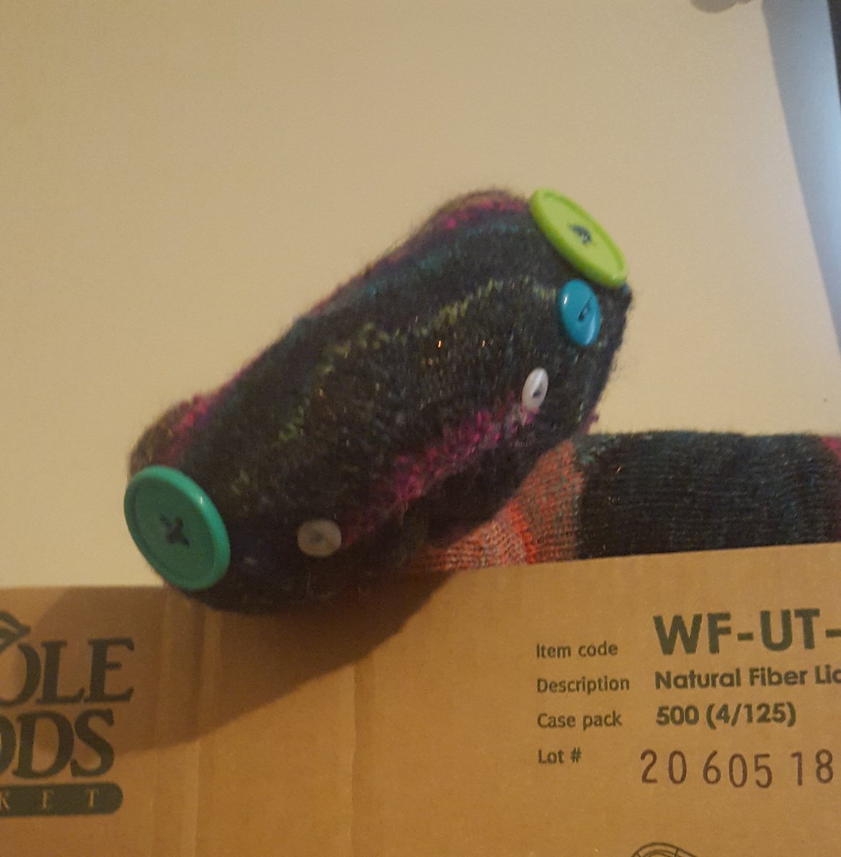 ComingForEwe's tweet image. This snake might have been something of a mistake...
A missnake...
#knitting #handknit #handspunyarn #handspun