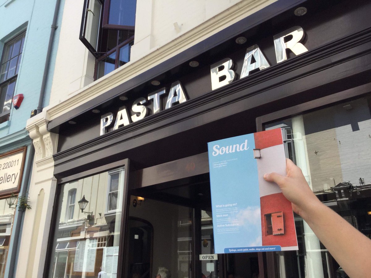 Soundofplymouth's tweet photo. #Soundmagazine can be found all over Plymouth! Now featured at Pub on The Hoe, @TheFlowerCafe1, Clay Art, and Pasta Bar on #Plymouth #Barbican https://t.co/nNUFZWHb7F