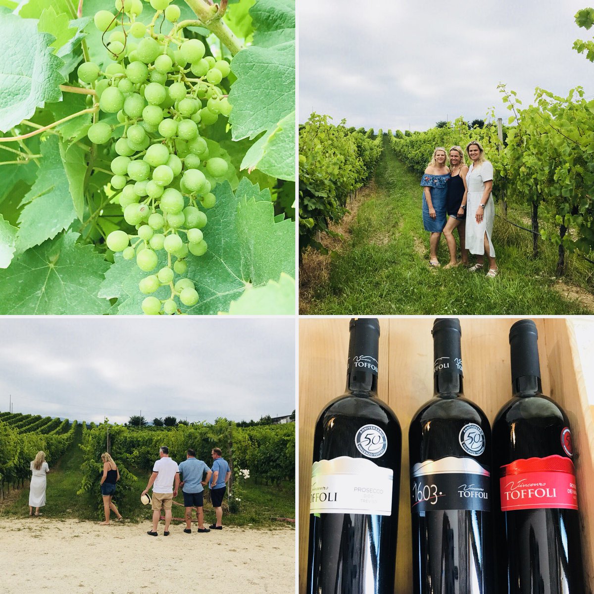 InteriorsPL's tweet photo. Spent a wonderful afternoon prosecco tasting @ProseccoToffoli thank you! Still celebrating our sisters 50th birthday #sisters #proseccotour https://t.co/cxkm2hm8ue