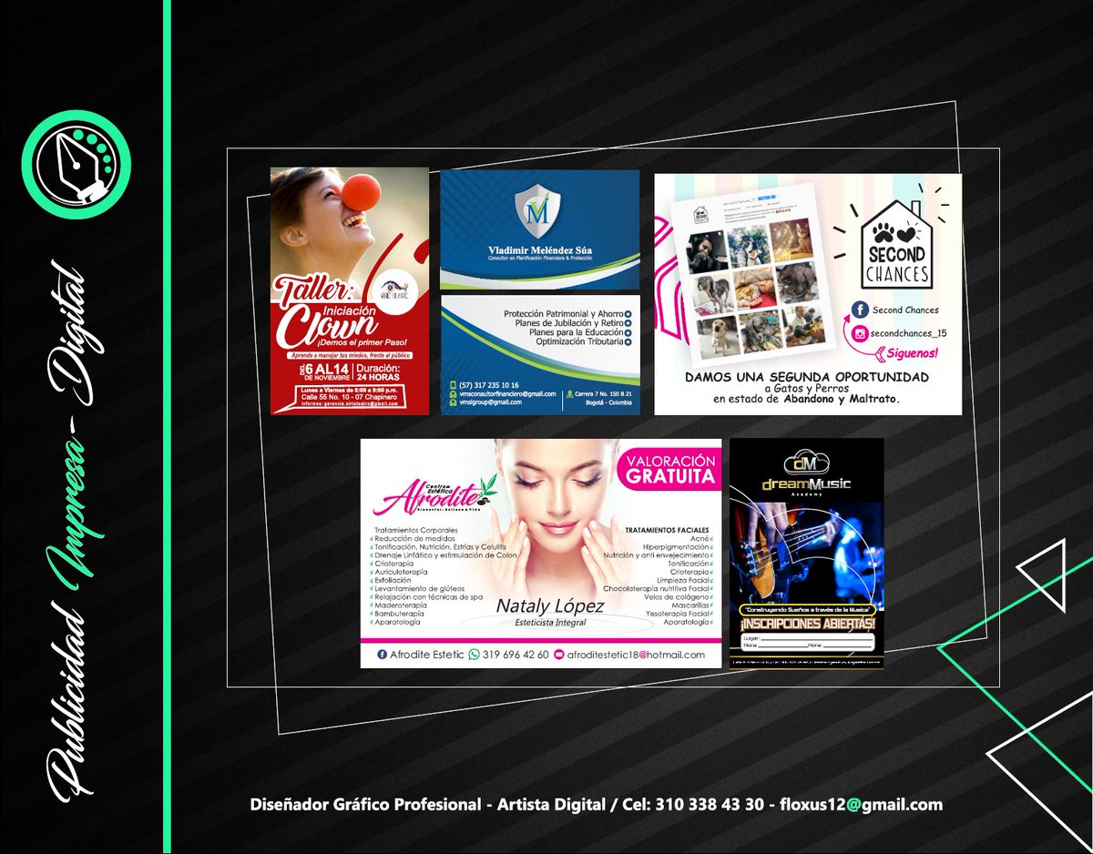 LeoFloxus's tweet photo. #Floxus Tengo el gusto de compartirles apartes de mi nuevo portafolio como Diseñador Gráfico Profesional, Productor Audiovisual y Director General EXPONLINE hay más proyectos en los que hemos trabajado durante estos 6 años, #art #GraphicDesign #photography #model #fashion #logos https://t.co/LGDvL8KOYg