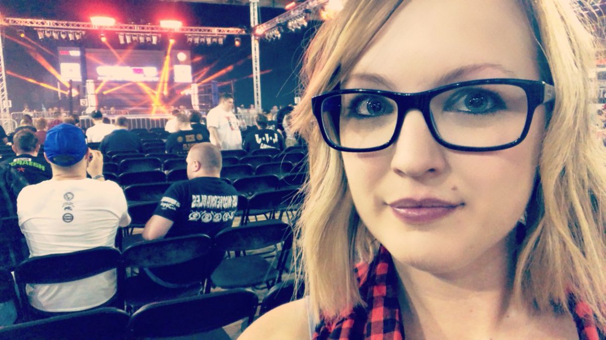 Lauralouandblue's tweet photo. Waiting for some strong style! @RevProUK @JayWhiteNZ @WillOspreay #njpw #StrongStyleEvolvedUK https://t.co/3hgkLjoVZm