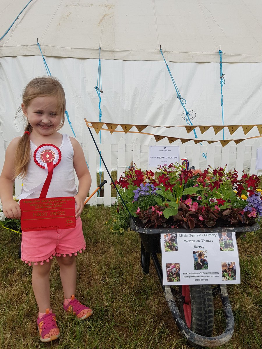 #cranleighshow
#wheelbarrowcompetition
#wewon
#1stplace