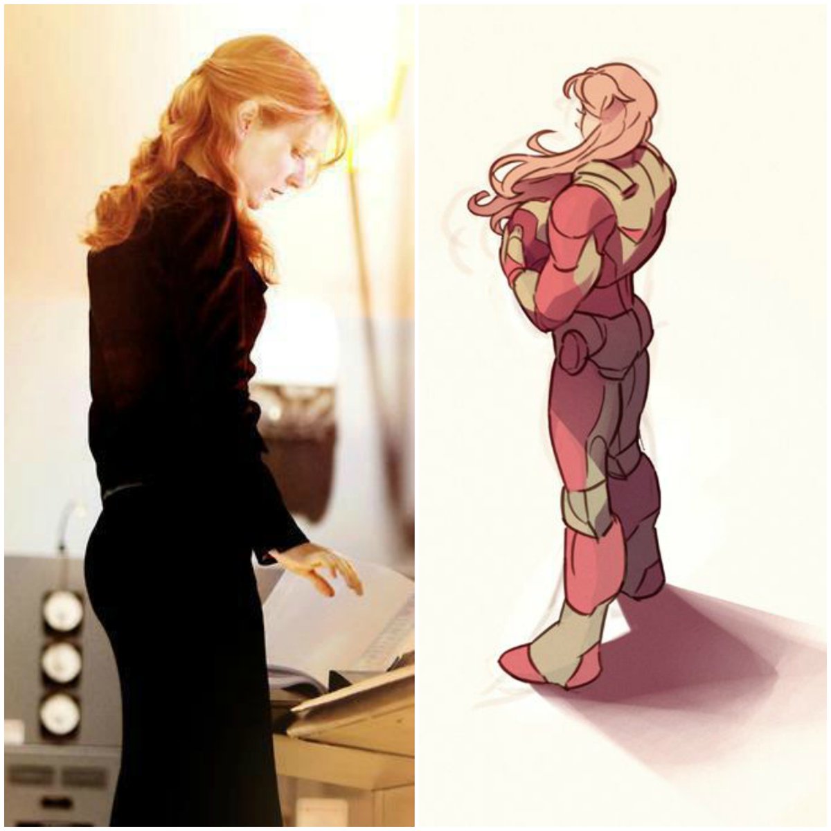 Not New to Pepper Potts or Verse. 