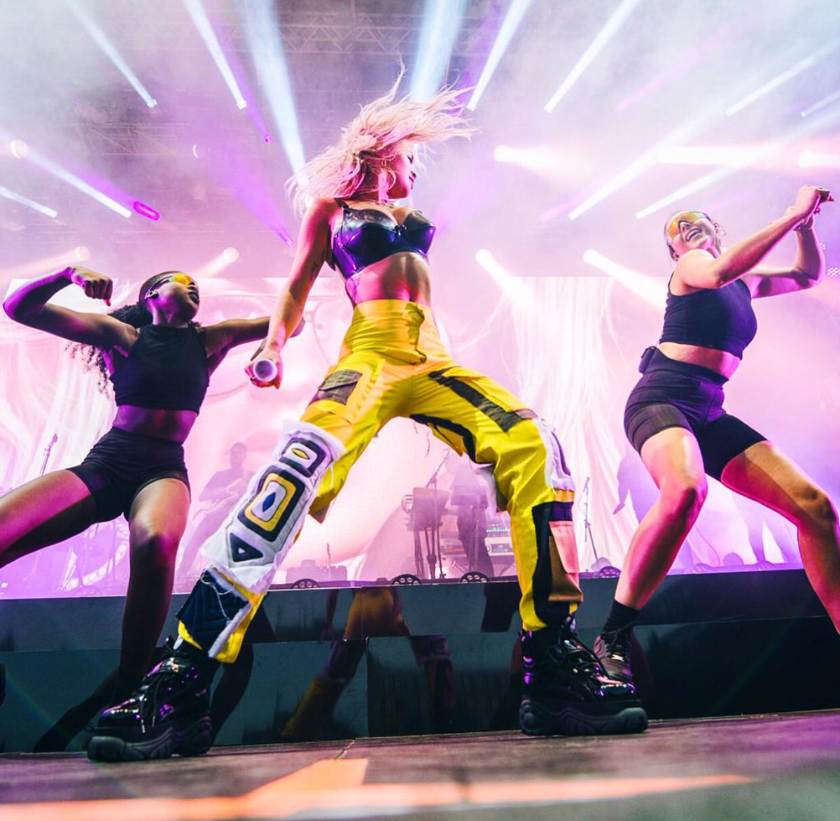 RitaOra's tweet photo. We headlined the #stadsfesten festival at 11pm at night and it was full daylight! It was so trippy but what a vibe!! Thank you Sweden and all who came out!! https://t.co/20m1QIElDL