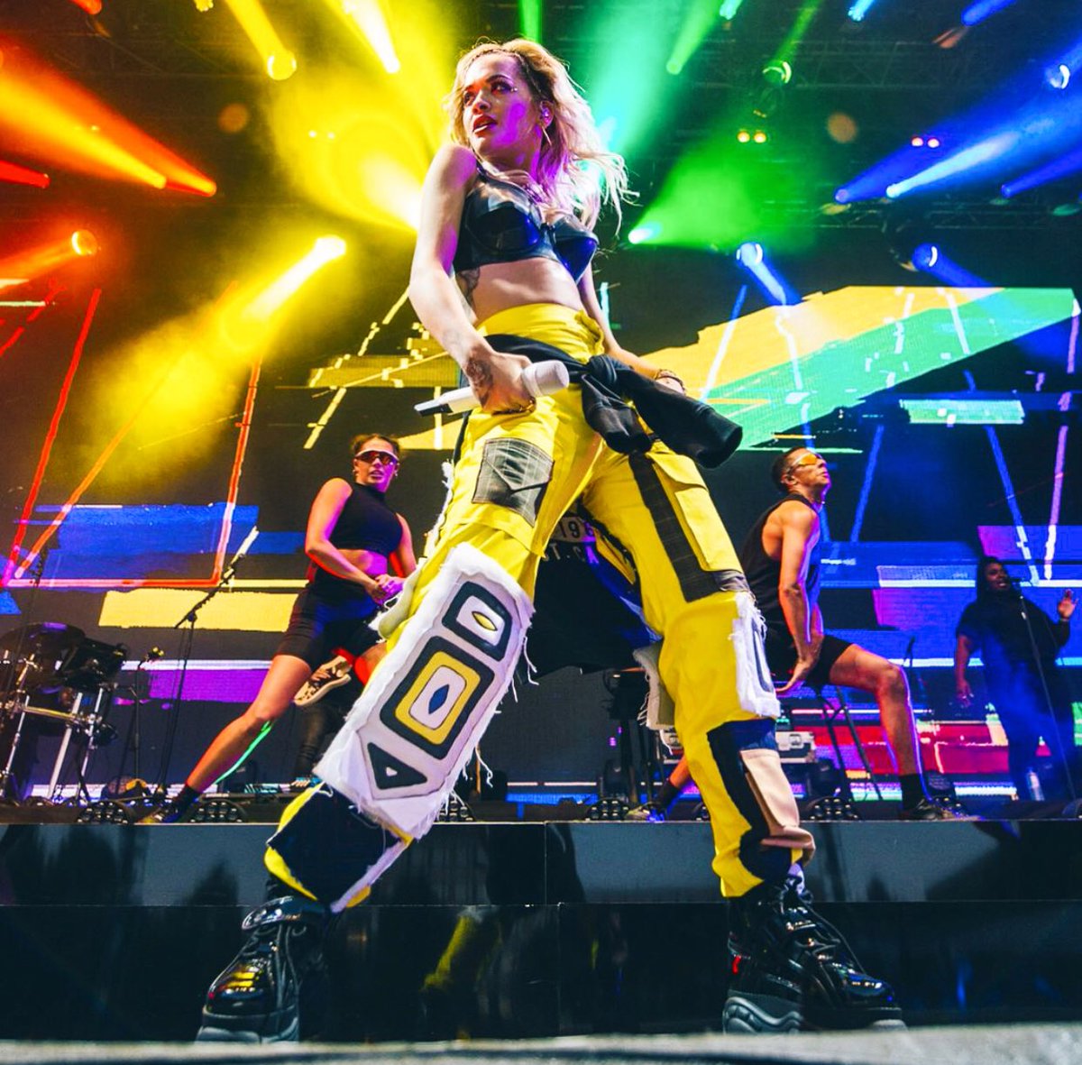 RitaOra's tweet photo. We headlined the #stadsfesten festival at 11pm at night and it was full daylight! It was so trippy but what a vibe!! Thank you Sweden and all who came out!! https://t.co/20m1QIElDL