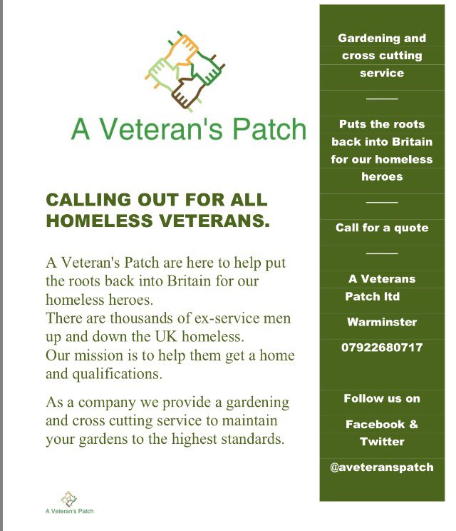 aveteranspatch's tweet photo. #helpingthehomeless #aveteranspatch #neverleaveamanbehind https://t.co/JwS2Dz8mn8