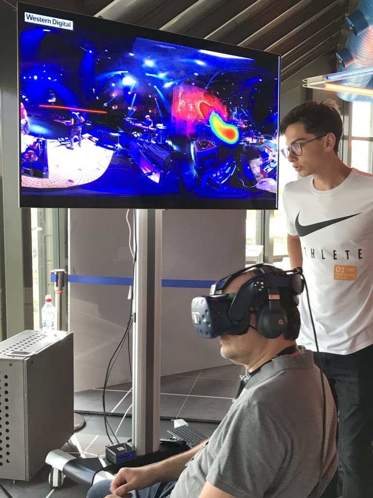 Ever wonder what it would be like to be on stage with your favorite band? It's coming soon to a VR headset near you! #Montreux2018