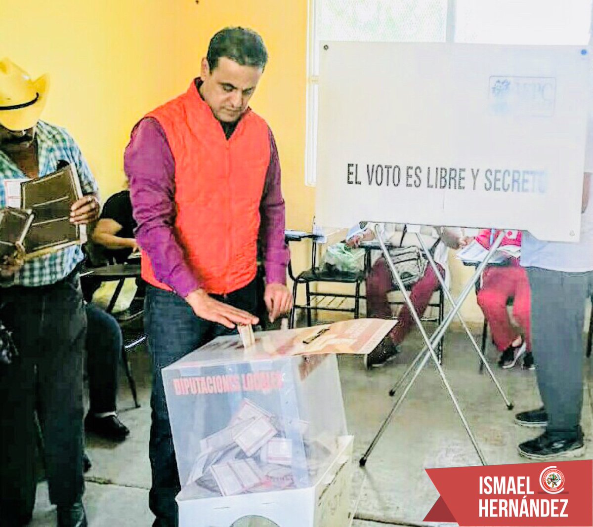 hernandezderas's tweet photo. Hoy es un día histórico. Mi voto ¡va por México! #LaFuerzaDelCampo https://t.co/kL5vYEEJPV