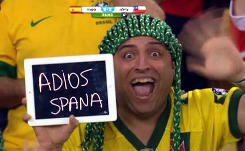 jonilsonsales's tweet photo. Adios Spana 
#Copa2018 
#RUS #ESP 
#WordCup https://t.co/zgxbpUvEz3