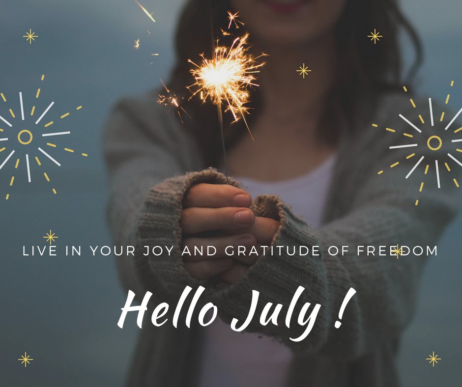jackieruka's tweet photo. Hello July! All obstacles are part of the path to your version of freedom. #happiness #july https://t.co/1CPJBNqbgw